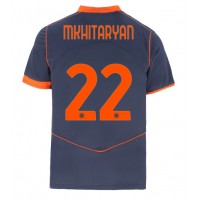 Inter Milan Henrikh Mkhitaryan #22 Tretí futbalový dres 2025-26 Krátky Rukáv